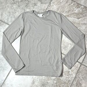 H&M Long Sleeve Crew. Tan/Khaki. Size S